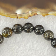 Natural Seaweed, Medicine  and Butterscotch Amber Beads Bracelet 天然海藻珀+药王珀手链l 8.68g 16cm 24.9 by 12.0mm 1 Beads 8.8mm 19 Beads - Huangs Jadeite and Jewelry Pte Ltd