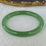 Transparent Green Quartzite Jade Bangle 天山玉手镯 Internal Diameter 59.5mm 27.39g 8.3 by 8.3mm - Huangs Jadeite and Jewelry Pte Ltd