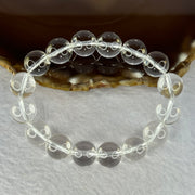 Natural Clear Quartz Beads Bracelet 天然白水晶手链 46.03g 17.5cm 12.9mm 16 Beads - Huangs Jadeite and Jewelry Pte Ltd