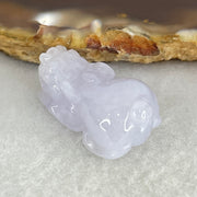 Type A Full Lavender Jadeite Pixiu Pendant Charm 5.87g 25.0 by 13.1 by 9.6mm - Huangs Jadeite and Jewelry Pte Ltd