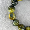 Natural Mixed Colour Tiger Eye Bracelet 彩色虎眼水晶手链 60.46g 14.5mm 15 Beads - Huangs Jadeite and Jewelry Pte Ltd