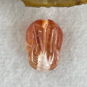Good Grade Natural Ferruginous Quartz Rabbit Charm 2.72g 15.2 by 11.3 by 10.3mm - Huangs Jadeite and Jewelry Pte Ltd