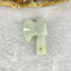 Type A faint Green Lavender Jadeite Axe 3.00g 25.9mm by 14.9mm by 4.6mm - Huangs Jadeite and Jewelry Pte Ltd