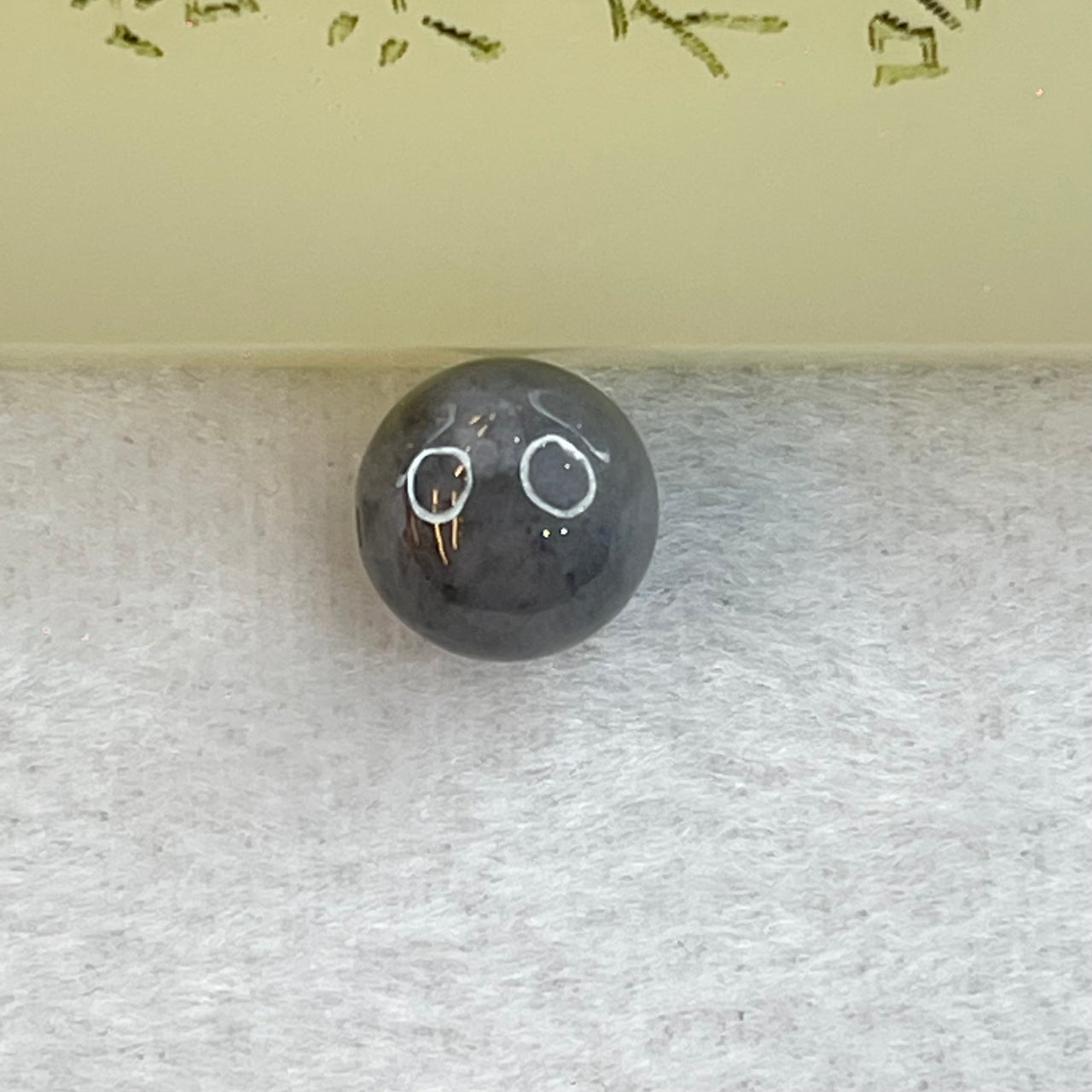 Type A Grey Wuji Jadeite Beads for Bracelet/Necklace/Earring/Ring 1.85g 10.2mm - Huangs Jadeite and Jewelry Pte Ltd