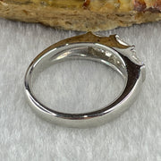 High Grade Natural Diamonds 1.0ct Platinum PT900 Ring Total 7.28g US6 HK13 EU52 Inner Diameter 16.5mm - Huangs Jadeite and Jewelry Pte Ltd