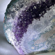 Natural Dark Intense Purple Amethyst Cave Fragment Display 4,145.1g 240.0 by 80.0 by 160.0mm - Huangs Jadeite and Jewelry Pte Ltd