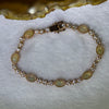 Natural Opal In 925 Sliver Rose Gold Color Bracelet 7.15g 5.6 by 3.5 by 2.5mm 15cm - Huangs Jadeite and Jewelry Pte Ltd
