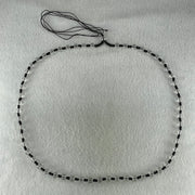 Clear Liuli Beads Necklace 20.05g 56cm 6.3mm 57Beads - Huangs Jadeite and Jewelry Pte Ltd