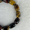 Natural Tiger's Eye Quartz Bracelet 虎眼石手持手链 31.68g 15.5cm 14.6 by 10.0mm 13 Lulu Tong - Huangs Jadeite and Jewelry Pte Ltd