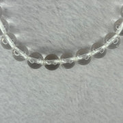 Natural Clear Quartz Bracelet 天然白水晶手链 18.61g 16.5cm 8.4mm 24 Beads - Huangs Jadeite and Jewelry Pte Ltd