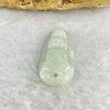 Type A Green Pea Pod Jadeite 2.89g 12.4 by 23.7 by 5.4mm - Huangs Jadeite and Jewelry Pte Ltd