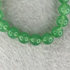 Natural Green Aventurine Bracelet 24.63g 14.5cm 10.0mm 18 Beads - Huangs Jadeite and Jewelry Pte Ltd