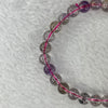 Above Average Grade Natural Super 7 Crystal Beads Bracelet 天然超级七水晶珠手链 13.47g 16.5cm 7.1mm 28 Beads - Huangs Jadeite and Jewelry Pte Ltd