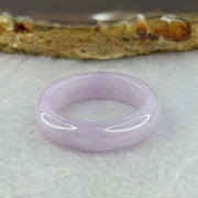 Type A Lavender Jadeite Ring 4.35g 6.9 by 3.7mm US9.5 HK21 - Huangs Jadeite and Jewelry Pte Ltd