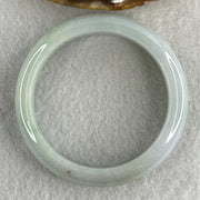 Certified Natural Type A Jelly Light Green & Light Lavender Jadeite Bangle |(53.89g | 54.0mm Inner Diameter | 13.3mm x 8.3mm | Very Very Slight External Line | Synergy, "Zi Qi Dong Lai" Noble Benefactor Magnet & Feng Shui Serenity Anchor) - Huangs Jadeite and Jewelry Pte Ltd