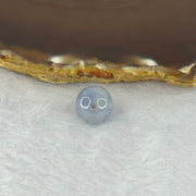 Type A Intense Lavender Jadeite Bead for Bracelet/Necklace/Earrings/Rings 3.86g 13.2mm - Huangs Jadeite and Jewelry Pte Ltd
