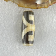 Natural Powerful Tibetan Old Oily Agate Patina Guiren Tairen Human Dzi Bead Totem Amulet Heavenly Master (Tian Zhu) 贵人天诛 5.70g 28.9 by 11.4 - Huangs Jadeite and Jewelry Pte Ltd