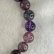 Good Grade Natural Super 7 Beads Bracelet 32.33g 10.9mm 16.5cm 19Beads - Huangs Jadeite and Jewelry Pte Ltd