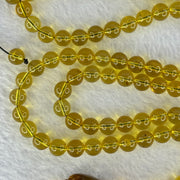 Natural Yellow Amber Foot Pendent 32.5 by 24.2 by 19.5mm with Yellow Amber Beads Necklace 6.9mm 104 Beads Total 22.56g - Huangs Jadeite and Jewelry Pte Ltd