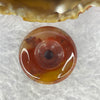 Natural Agate Ping An Kou Donut 9.17g 27.9 by 8.5 mm - Huangs Jadeite and Jewelry Pte Ltd