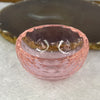 Pink Bowl Luili Display 67.10g 60.0 by 33.7mm - Huangs Jadeite and Jewelry Pte Ltd