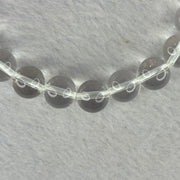 Natural Clear Quartz Bracelet 天然白水晶手链 30.67g 17cm 10.6mm 19 Beads - Huangs Jadeite and Jewelry Pte Ltd