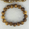 Natural Agarwood Beads Bracelet (Almost no Smell) 沉香木手链11.92g 18cm 12.3mm 17 Beads - Huangs Jadeite and Jewelry Pte Ltd