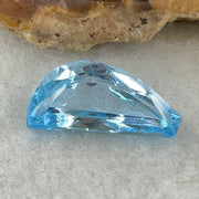 Natural Sky Blue Topaz Trillion Shape 7.22ct 17.5 b y 8.4 by 6.2mm - Huangs Jadeite and Jewelry Pte Ltd