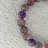 Natural Super 7 Crystal Bracelet 超七手链 22.49g 9.3mm 21 Beads - Huangs Jadeite and Jewelry Pte Ltd