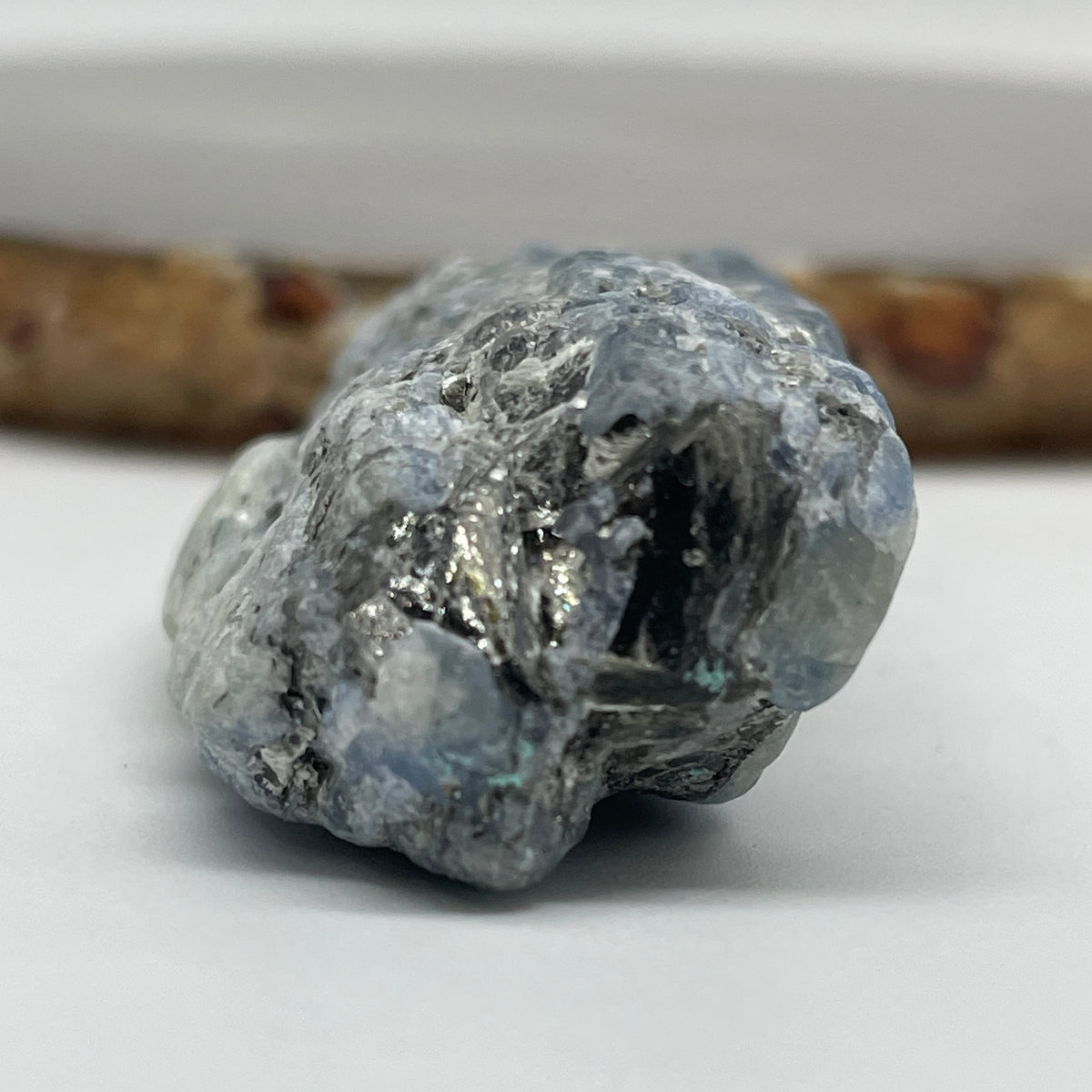 Natural Kyanite Rough Mini Display | (50.77g | 70.5 x 28.8 x 18.2mm | Alignment Catalyst, "Stone of Authentic Expression & Mental Clarity" Executive Focus Anchor, Feng Shui Harmony & Truth Catalyst)