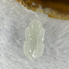 Type A Light Lavender Jadeite Pixiu Pendent A货浅紫色翡翠貔貅牌 6.90g 24.7 by 13.1 by 10.6 mm - Huangs Jadeite and Jewelry Pte Ltd