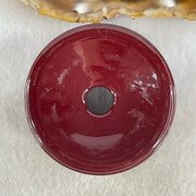 Natural Citrine Display Sphere Ball with Wooden Stand Display 730.53g 79.4 by 91.6mm - Huangs Jadeite and Jewelry Pte Ltd