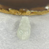 Type A Jelly Light Lavender Jadeite Pixiu Pendent A货浅紫色翡翠貔貅牌 8.64g 24.3 by 13.5 by 12.9 mm - Huangs Jadeite and Jewelry Pte Ltd