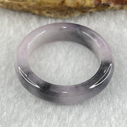 Type A Lavender with Wuji Grey Patches Jadeite Ring 3.86g 5.4 by 3.8mm US9.2/HK 20.5 (Very Slight Internal Line) - Huangs Jadeite and Jewelry Pte Ltd