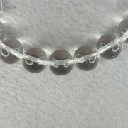 Natural Clear Quartz Beads Bracelet 天然白水晶手链 46.15g 17.5cm 12.9mm 16 Beads - Huangs Jadeite and Jewelry Pte Ltd