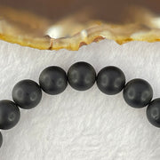 Natural Iron Blood King Amber Beads Bracelet 天然铁血王琥珀手链 9.22g 16.5cm 9.7mm 21 Beads - Huangs Jadeite and Jewelry Pte Ltd