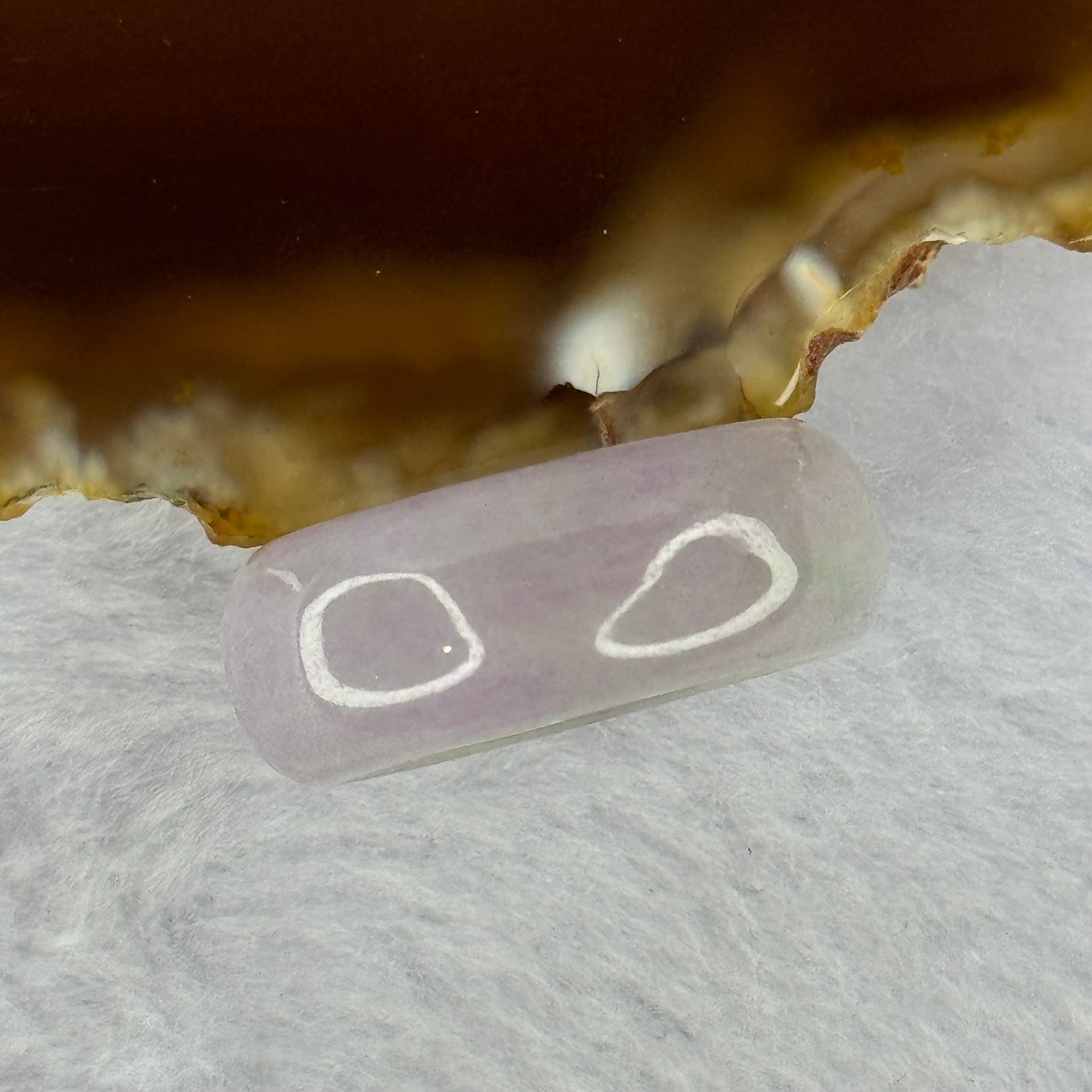 Type A Lavender Jadeite Ring 6.81g 10.1 by 3.7mm US9.5 HK21 - Huangs Jadeite and Jewelry Pte Ltd