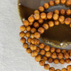 Natural High Oil Yabai Wood 高油崖柏 Beads Necklace 58.72g 10.2 mm 111 Beads / 7.7 mm 6 Beads - Huangs Jadeite and Jewelry Pte Ltd