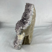 Natural Amethyst Cave Fragment Display 2,956.5g 137.9 by 92.2 by 185.0mm - Huangs Jadeite and Jewelry Pte Ltd