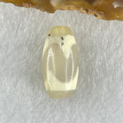 Natural Powerful Tibetan Old Oily Agate Tiger Tooth Daluo Dzi Bead Heavenly Master (Tian Zhu) 虎呀天诛 3.07g 20.1 by 10.3mm - Huangs Jadeite and Jewelry Pte Ltd