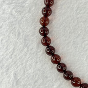 Natural Mixed Color Amber Beads Elastic Necklaces 6.71g 58cm 4.9mm 117 Beads - Huangs Jadeite and Jewelry Pte Ltd