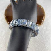 Good Grade Natural Pietersite Shou Pai Bracelet 29.12g 17cm 13.2mm 22 Pcs - Huangs Jadeite and Jewelry Pte Ltd