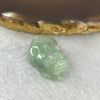 Type A Jelly Light Green Jadeite Pixiu Pendent A货浅绿色翡翠貔貅牌 9.08g 24.0 by 16.8 by 12.2 mm - Huangs Jadeite and Jewelry Pte Ltd