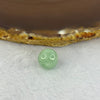 Type A Apple Green Jadeite Bead for Bracelet/Necklace/Earrings/ Ring 2.52g 11.6mm - Huangs Jadeite and Jewelry Pte Ltd