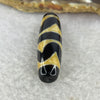 Natural Powerful Tibetan Old Oily Agate Double Tiger Tooth Daluo Dzi Bead Heavenly Master (Tian Zhu) 双虎呀天诛 8.54g 38.0 by 11.9 mm - Huangs Jadeite and Jewelry Pte Ltd