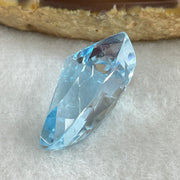 Natural Sky Blue Topaz Trillion Shape 17.64ct 20.4 by 13.0 by 9.8mm - Huangs Jadeite and Jewelry Pte Ltd