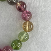 Very Good Natural Tourmaline Crystal Beads Bracelet 32.47g 14cm 10.9mm 17Beads - Huangs Jadeite and Jewelry Pte Ltd