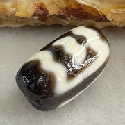 Natural Powerful Tibetan Old Oily Agate Garuda Dzi Bead Heavenly Master (Tian Zhu) 2.74g 17.0 by 10.2mm - Huangs Jadeite and Jewelry Pte Ltd