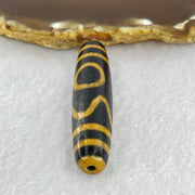 Natural Powerful Tibetan Agate 1 Eye Sky Door Long Dzi Bead Heavenly Master (Tian Zhu) 一眼天诛 14.54g 56.2 by 13.0mm - Huangs Jadeite and Jewelry Pte Ltd