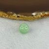 Type A Apple Green Jadeite Bead for Bracelet/Necklace/Earrings/ Ring 2.65g 11.6mm - Huangs Jadeite and Jewelry Pte Ltd